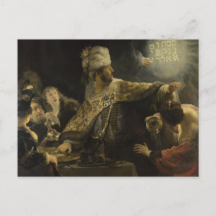 Carte Postale Fête de Belshazzar