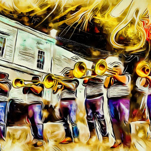 Carte Postale Fête de Jazz