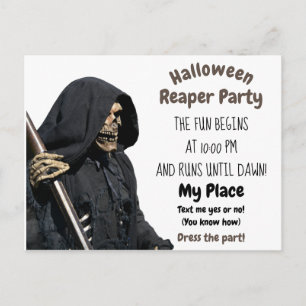 Carte Postale Fête de la moisson de la Mort