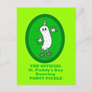Carte Postale Fête de la Saint Patrick officielle Pickle