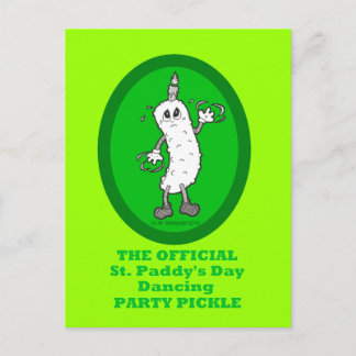 Carte Postale Fête de la Saint Patrick officielle Pickle