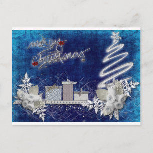Carte Postale Fête de l'arbre de Noël de Noël de la Destinée