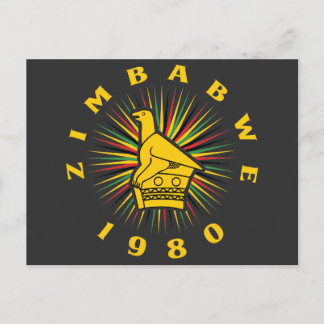 Carte Postale Fête de l'indépendance du Zimbabwe