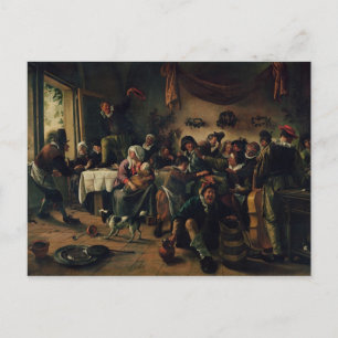 Carte Postale Fête de mariage