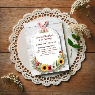 Carte Postale Fête de Naissance de la Ferme de Tournesol Petit P