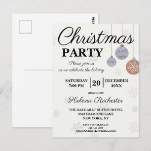 Carte Postale Fête de Noël
