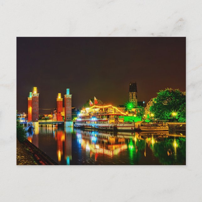 Carte Postale Fête de nuit (Devant)