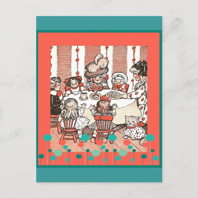 Carte Postale Fête de poupées (Devant)