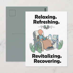 Carte Postale Fête de Revitalisation et de Récupération pour Pat