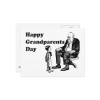 Fête des grands-parents - Grand-père et enfant