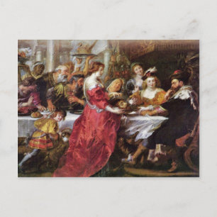 Carte Postale Fête Des Hérododes Par Rubens Peter Paul