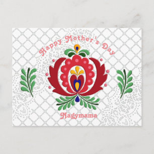 Carte Postale Fête des mères de Nagymama