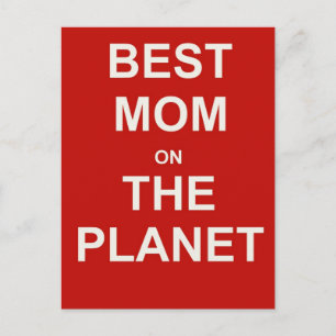 Carte Postale Fête des Mères - Meilleure Maman