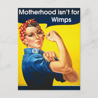 Carte Postale Fête des mères ~ Rosie le Riveter