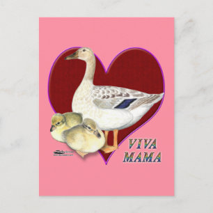 Carte Postale Fête des mères : Viva Mama !