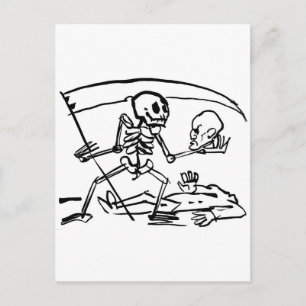 Carte Postale Fête des Morts, Mexique. Vers 1951.