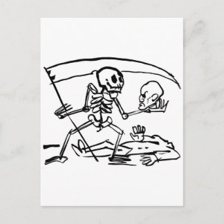 Carte Postale Fête des Morts, Mexique. Vers 1951.