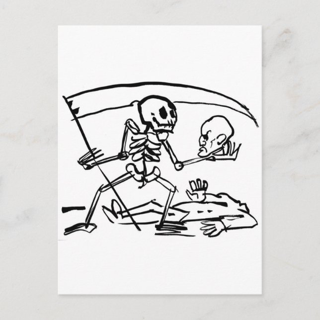 Carte Postale Fête des Morts, Mexique. Vers 1951. (Devant)