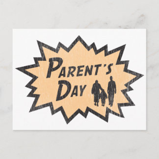 Carte Postale Fête des parents