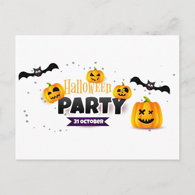 Carte Postale Fête d'Halloween (Créateur téléchargé)