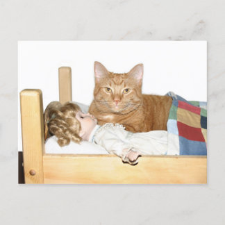 Carte Postale Fête du chat