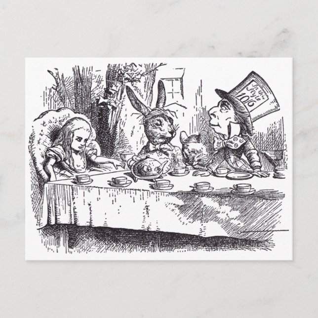 Carte Postale Fête du thé (Devant)