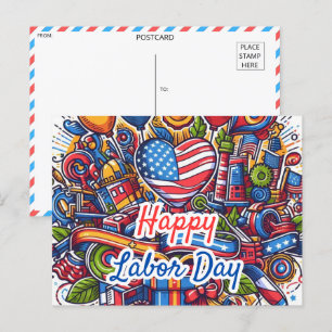 Carte Postale Fête du Travail