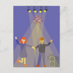 Carte Postale Fête Intérieure