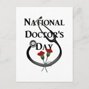 Carte Postale Fête nationale du médecin