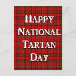 Carte Postale Fête nationale du Tartan