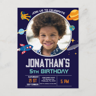 Carte Postale Fête spatiale des astronautes