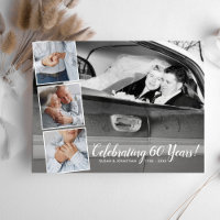 Fête virtuelle d'anniversaire de mariage, collage 