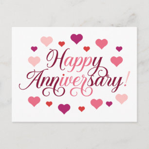 Carte Postale Fêter l'amour : Joyeux anniversaire