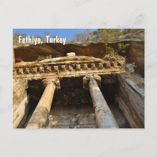 Carte Postale Fethiye, Turquie (Devant)