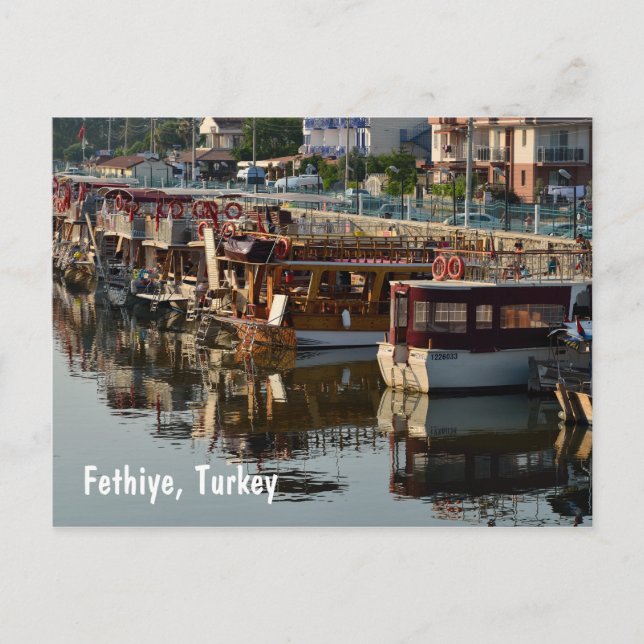 Carte Postale Fethiye, Turquie (Devant)