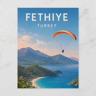 Carte Postale Fethiye Turquie Blue Lagoon et Vues de Montagne