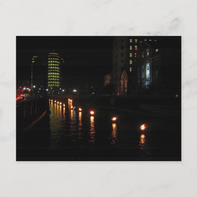 Carte Postale feu (Devant)