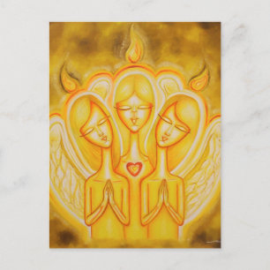 Carte Postale Feu angélique