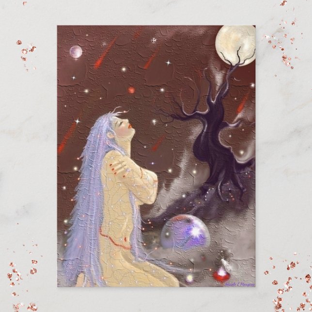 Carte Postale Feu dans le ciel ! (Créateur téléchargé)