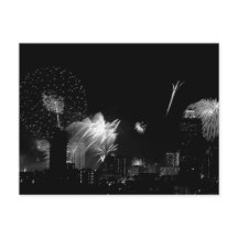 Feu d'artifice B&W Bangkok