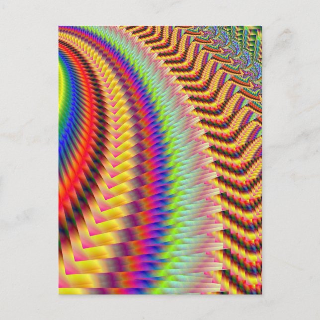 Carte Postale Feu d'artifice de Rocket Man (Devant)