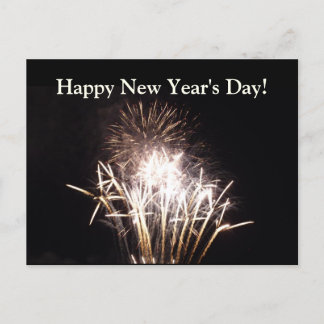 Carte postale Feu d'artifice du Nouvel An
