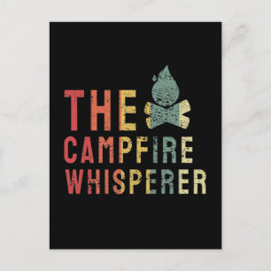 Carte Postale Feu de camp - Whisperer de feu de camp