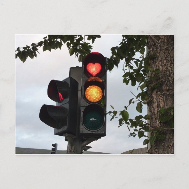 Carte Postale Feu de coeur (Devant)