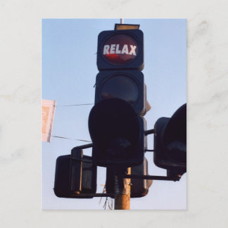 Carte Postale Feu de trafic indien