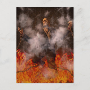 Carte Postale Feu d'enfer