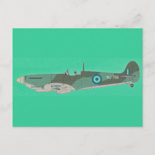 Carte Postale feu d'épée de supermarine