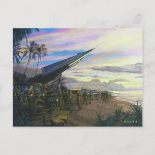 Carte Postale Feu en direct à Kahuku par la Garde nationale Jim