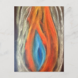 Carte Postale Feu et eau