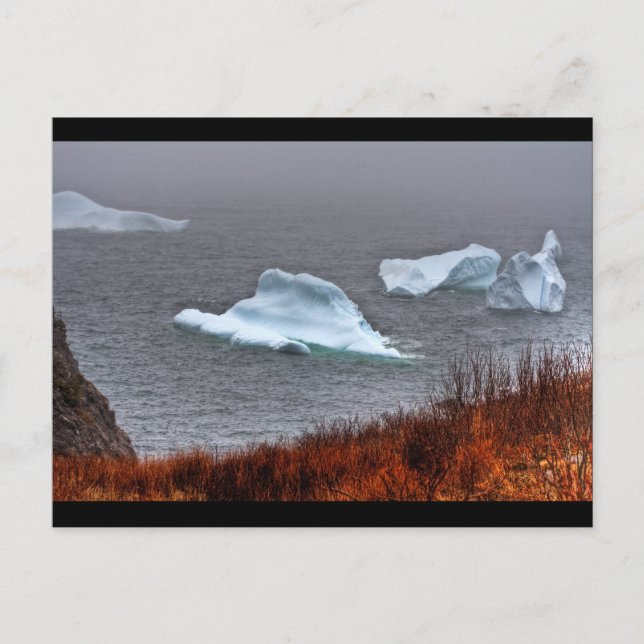 Carte Postale Feu et glace (Devant)